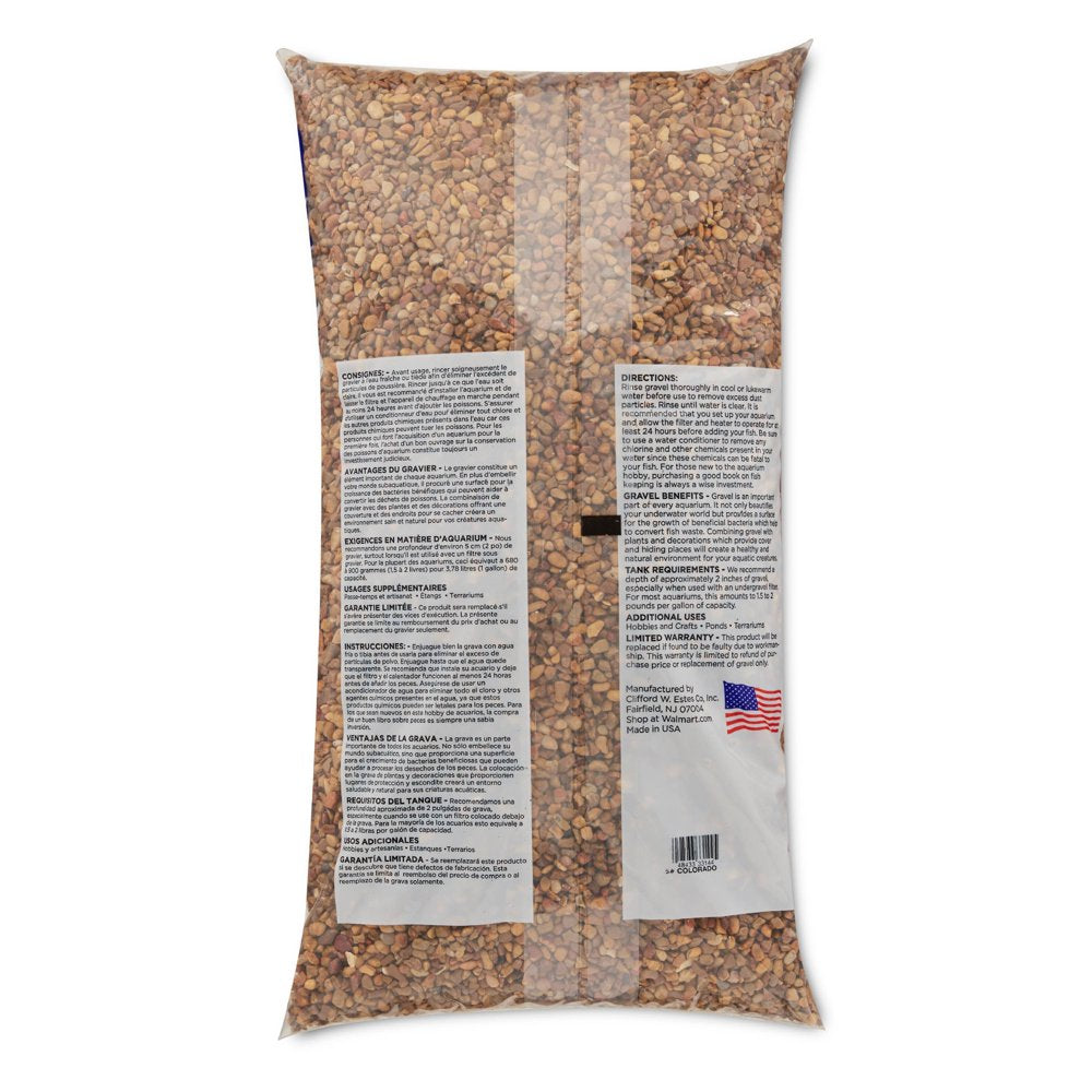 Aquarium Gravel Natural, 25 Lb